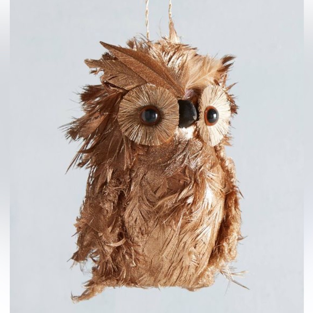 1/ Christmas tree ornament OWL From Anthropologie